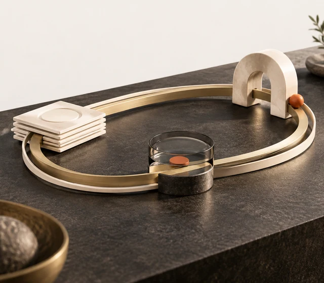 A fine metal loop linking records, inspection and a return to improvement.